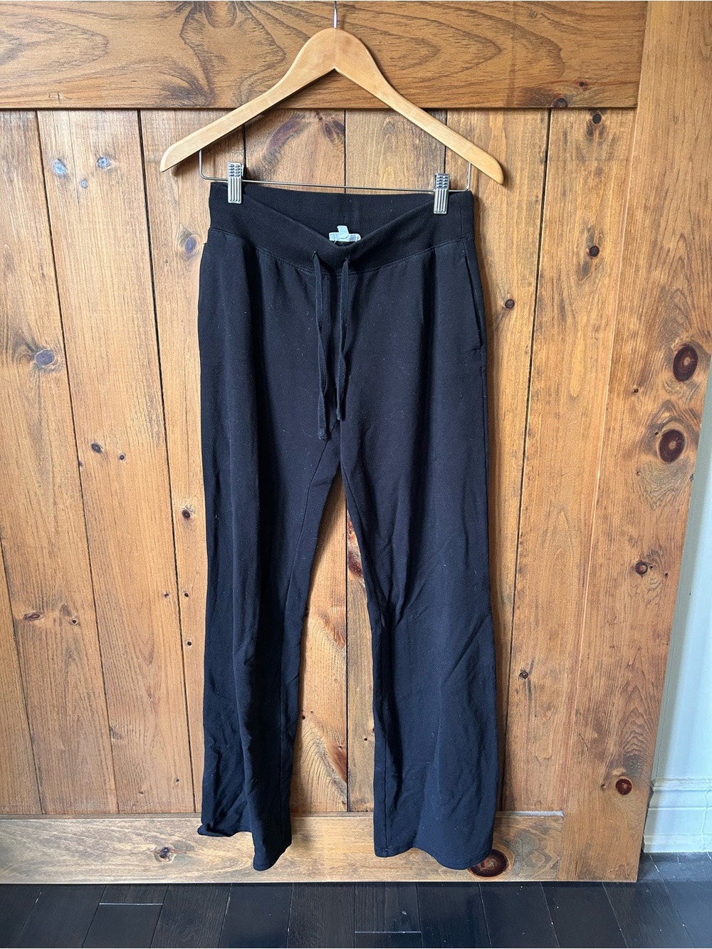 Garage Black Women's Track Joggers with Drawstring Waist